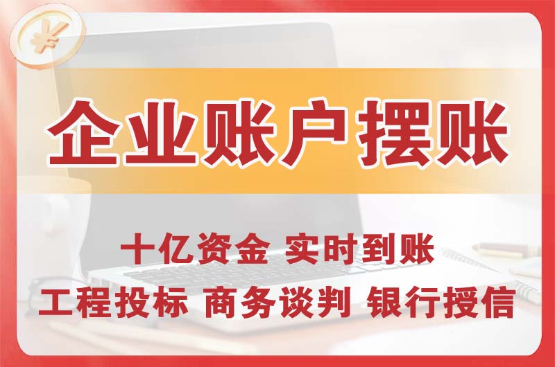 景德镇企业账户摆账